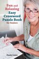 Fun and Relaxing Easy Crossword Puzzle Book for Seniors, Comet Puzzle