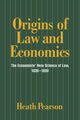 Origins of Law and Economics, Pearson Heath