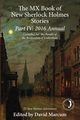 The MX Book of New Sherlock Holmes Stories Part IV, Marcum David