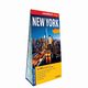 Nowy Jork (New York) city street map 1:75 000, 