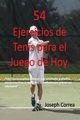 54 Ejercicios de Tenis para el juego de hoy, Correa Joseph