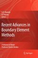 Recent Advances in Boundary Element Methods, 
