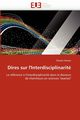 Dires sur l''interdisciplinarit, HATANO-M