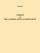 Tables of the Ordinates and Probability Integral of the Distribution of the Correlation Coefficient in Small Samples, David F. N.