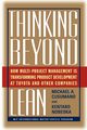 Thinking Beyond Lean, Cusumano Michael A.