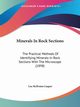Minerals In Rock Sections, Luquer Lea McIlvaine