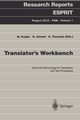 Translator's Workbench, 