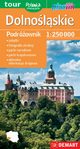 Dolnolskie podrownik - mapa plastik, 