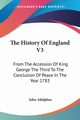 The History Of England V3, Adolphus John