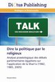 Dire la politique par le religieux, HELMY-N