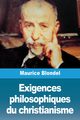 Exigences philosophiques du christianisme, Blondel Maurice
