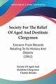 Society For The Relief Of Aged And Destitute Clergymen, Society Of Aged And Destitute Clergymen