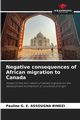 Negative consequences of African migration to Canada, ASSOUGNA BINDZI Pauline G. E.