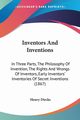 Inventors And Inventions, Dircks Henry