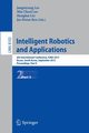 Intelligent Robotics and Applications, 