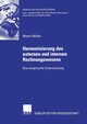 Harmonisierung Des Externen Und Internen Rechnungswesens, M. Ller Martin