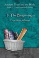 In The Beginning... From Adam to Noah - Easy Reader Edition, Lilburn Ahava