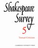 Shakespeare Survey, 