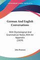 German And English Conversations, Bramsen John