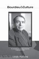 Bourdieu and Culture, Robbins Derek