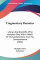 Fragmentary Remains, Davy Humphry