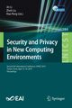 Security and Privacy in New Computing Environments, 