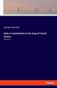 Odes in Contribution to the Song of French History, Meredith George