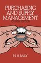 Purchasing and Supply Management, Baily P. J. H.