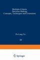 Multiple-Criteria Decision Making, Yu Po-Lung