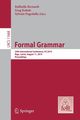 Formal Grammar, 