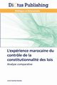 L'exprience marocaine du contrle de la constitutionnalit des lois, NZAMBA-L