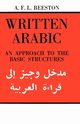 Written Arabic, Beeston Alfred F. L.