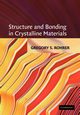 Structure and Bonding in Crystalline Materials, Rohrer Gregory S.