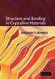 Structure and Bonding in Crystalline Materials, Rohrer Gregory S.