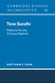 Tone Sandhi, Chen Matthew Y.