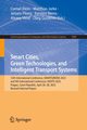 Smart Cities, Green Technologies, and Intelligent Transport Systems, 