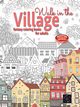 WALK IN THE VILLAGE fantasy coloring books for adults intricate pattern, Coloring Happy Arts