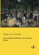 Gesammelte Schriften zur neueren Kunst, Tschudi Hugo von