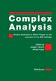 Complex Analysis, Hersch J.