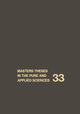 Masters Theses in the Pure and Applied Sciences, 