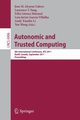 Autonomic and Trusted Computing, 