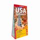 USA poudniowo-zachodnie USA Southwest laminowana mapa samochodowo-turystyczna 1:1 350 000, 