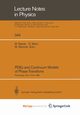 PDEs and Continuum Models of Phase Transitions, 