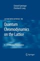 Quantum Chromodynamics on the Lattice, Gattringer Christof