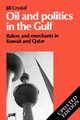 Oil and Politics in the Gulf, Crystal Jill