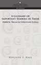 A Glossary of Important Symbols in Their Hebrew, Pagan & Christian Forms, Hall Adelaide S.