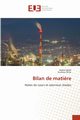 Bilan de mati?re, NASFI Nadia