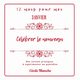 Clbrer le Nouveau, Blanche Ccile
