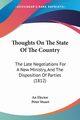 Thoughts On The State Of The Country, An Elector