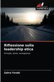 Riflessione sulla leadership etica, Torabi Zahra